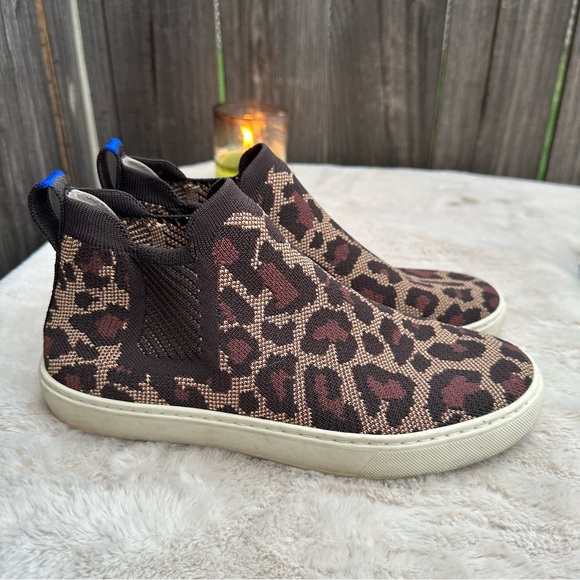Rothy's Shoes - Rothy’s Wildcat Cheetah Print Chelsea Sneaker Size 8.5